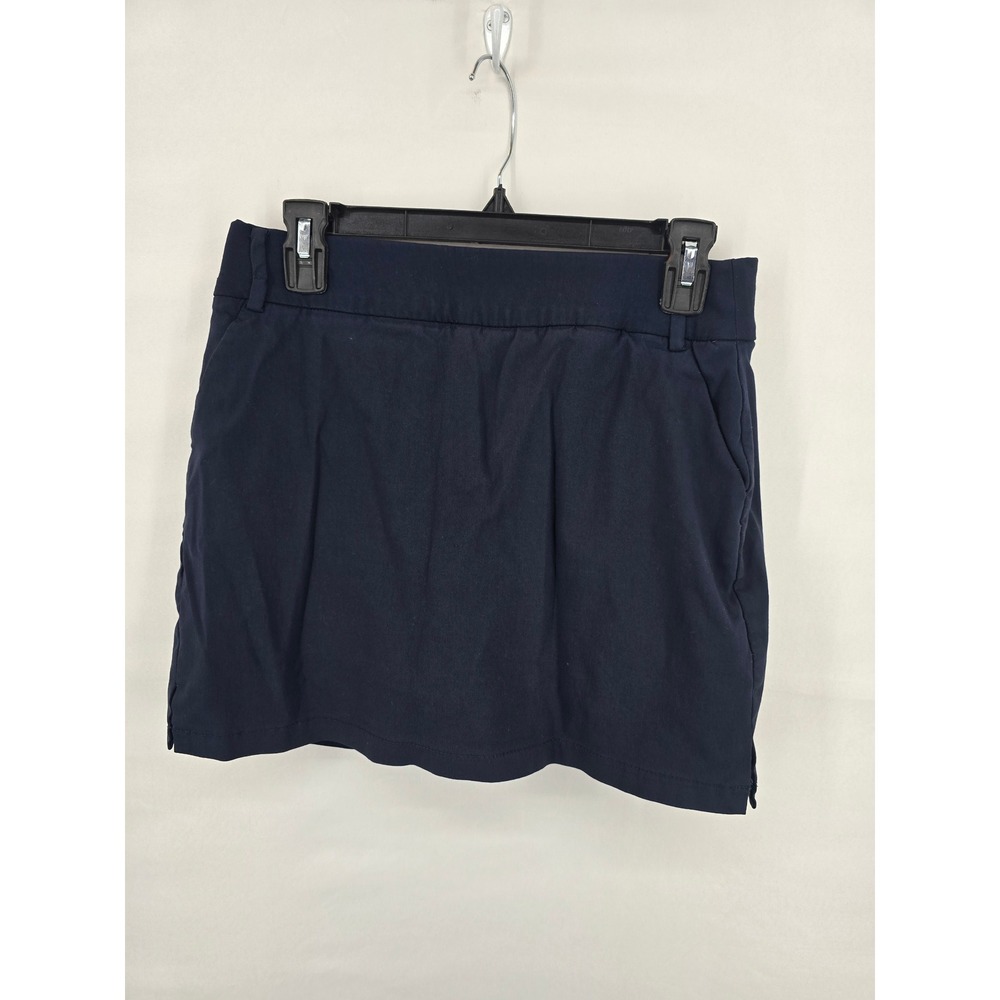 Attyre New York Navy Blue Skort Womens Size 4 Stretch Golf Tennis Mini Skirt